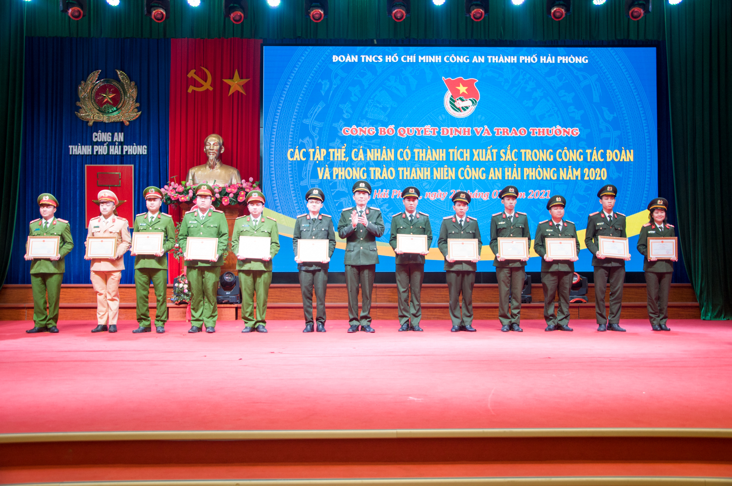 Đoàn Thanh niên CATP: Tổng kết công tác năm 2020, triển khai nhiệm vụ năm 2021